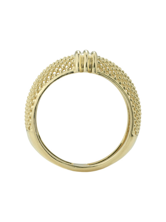 Кольцо из лимонного золота