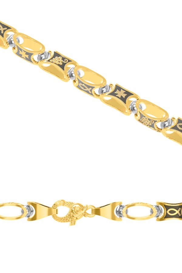 Цепь из лимонного золота