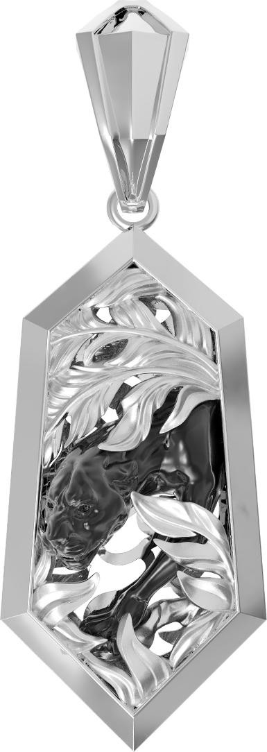 Подвеска из белого золота