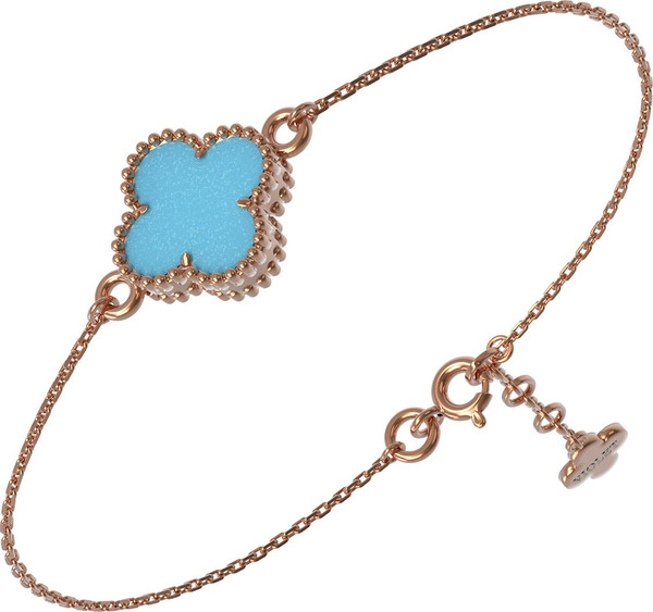 Браслет из золота c бирюзой