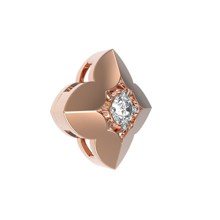 Подвеска из золота c бриллиантами