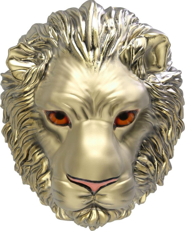 Кольцо из лимонного золота c эмаль