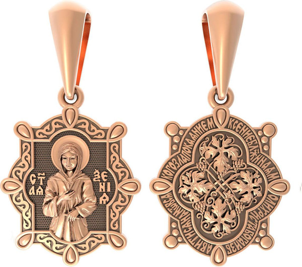 Образок из золота