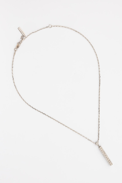 Колье из белого золота c бриллиантами