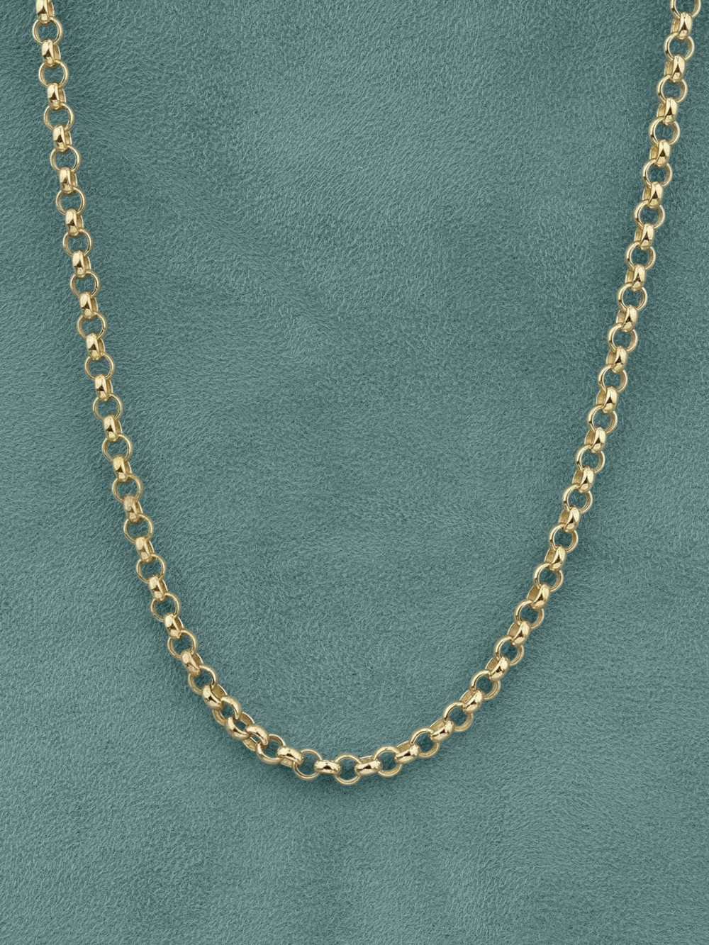 Цепь из лимонного золота