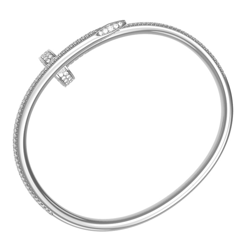 Браслет из белого золота c бриллиантами