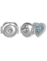 Серьги из белого золота 585 пробы