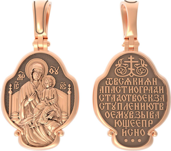 Образок из золота