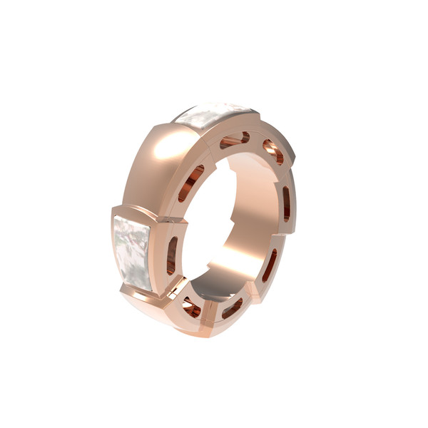 Подвеска из золота c перламутром