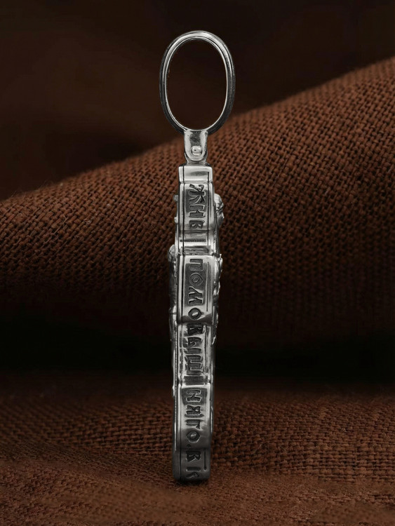 Крест из белого золота