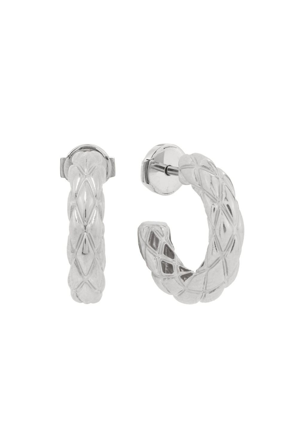 Серьги из белого золота