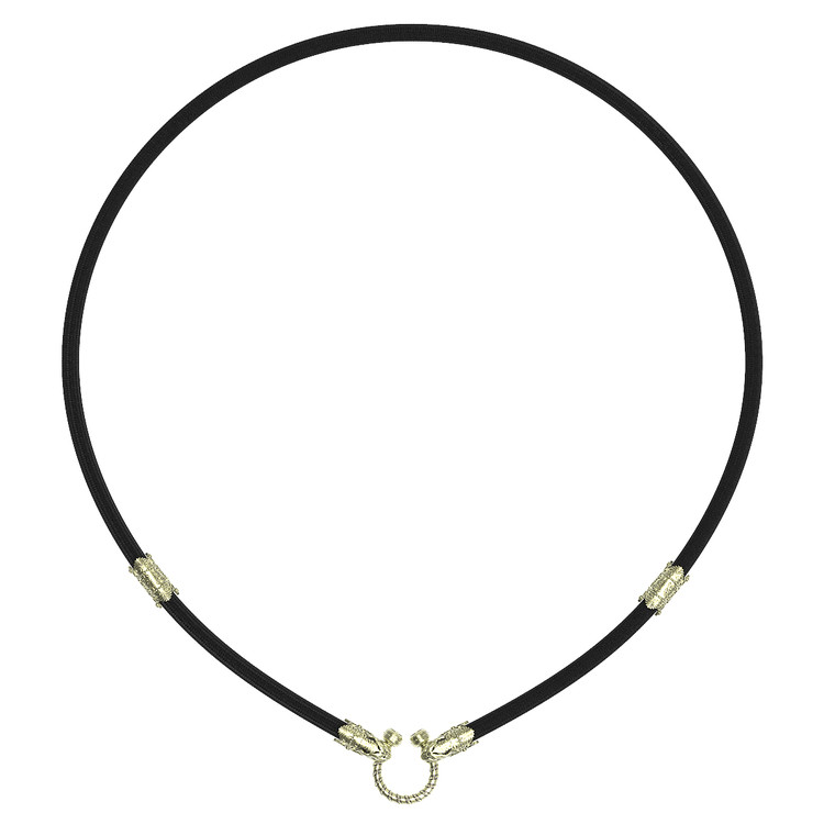 Шнурок шёлковый из зелёного золота c шёлковым шнурком