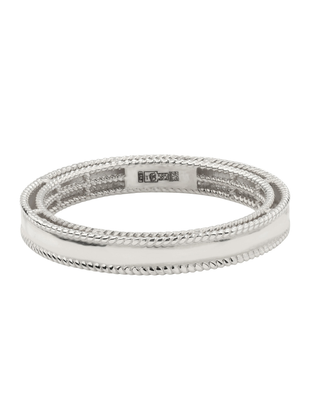 Кольцо из белого золота