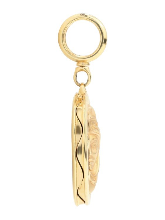 Подвеска из лимонного золота c ониксом