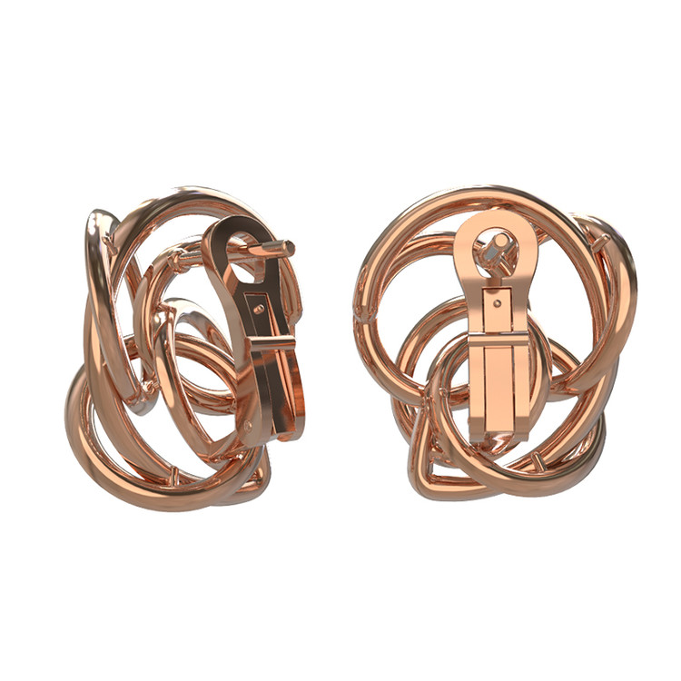 Серьги из золота c бриллиантами