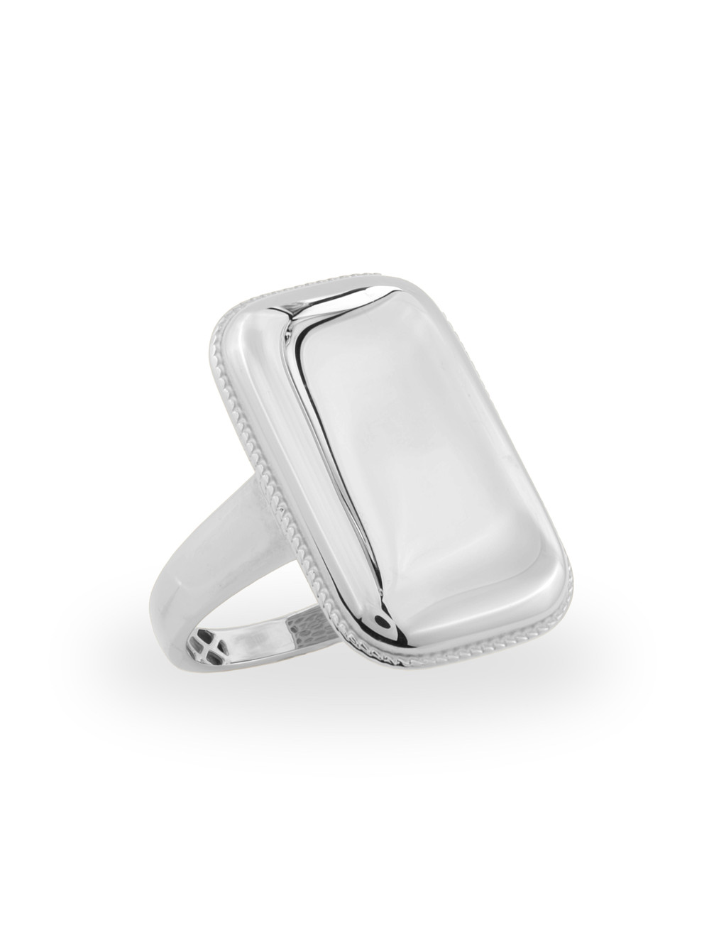 Кольцо из белого золота