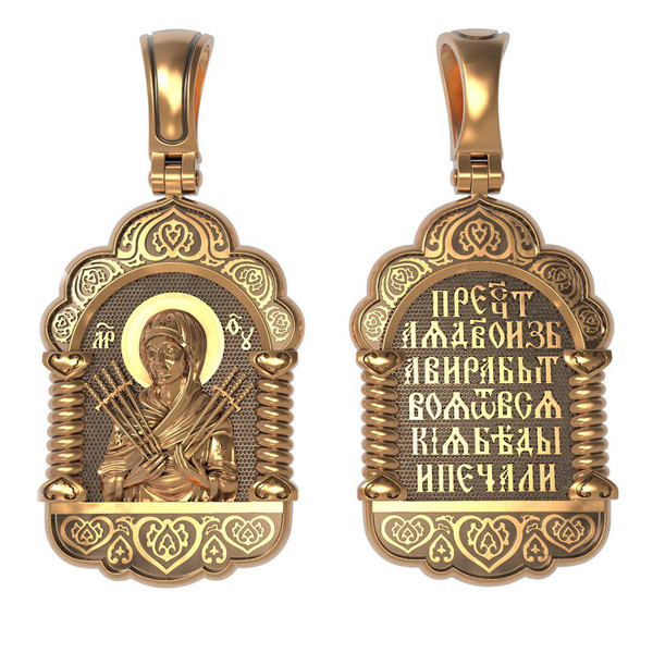 Образок из золота