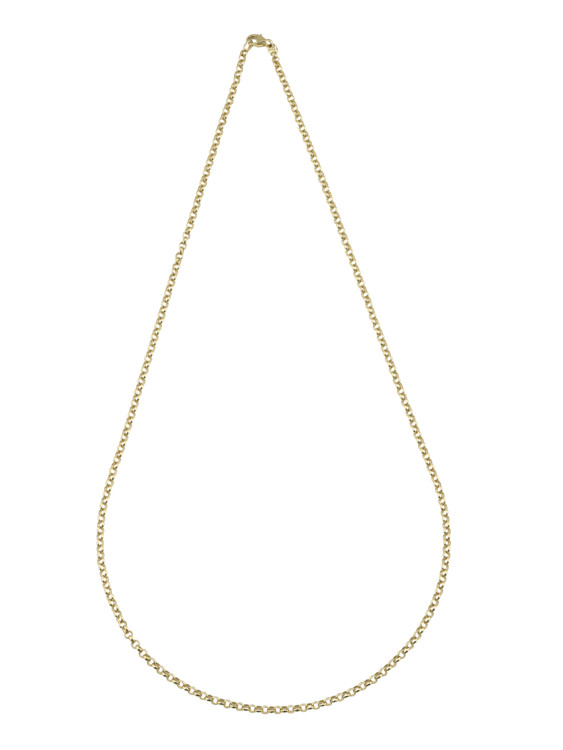 Цепь из лимонного золота