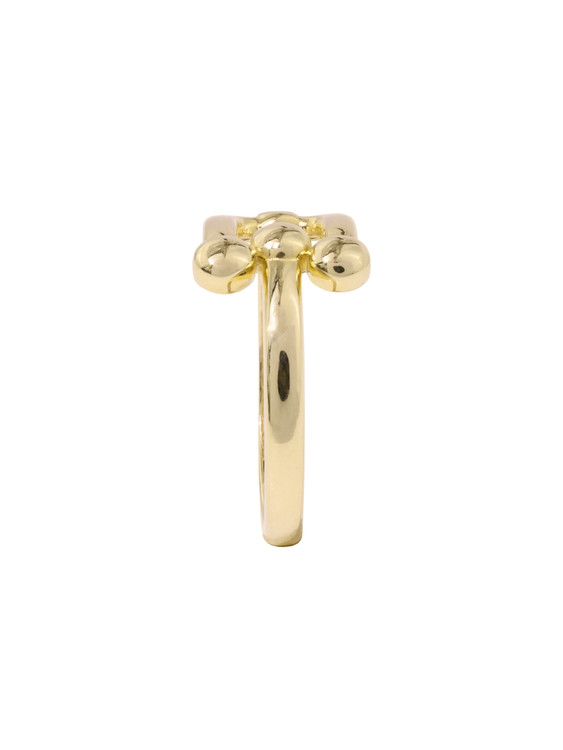 Кольцо из лимонного золота