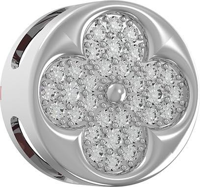 Подвеска из белого золота c бриллиантами