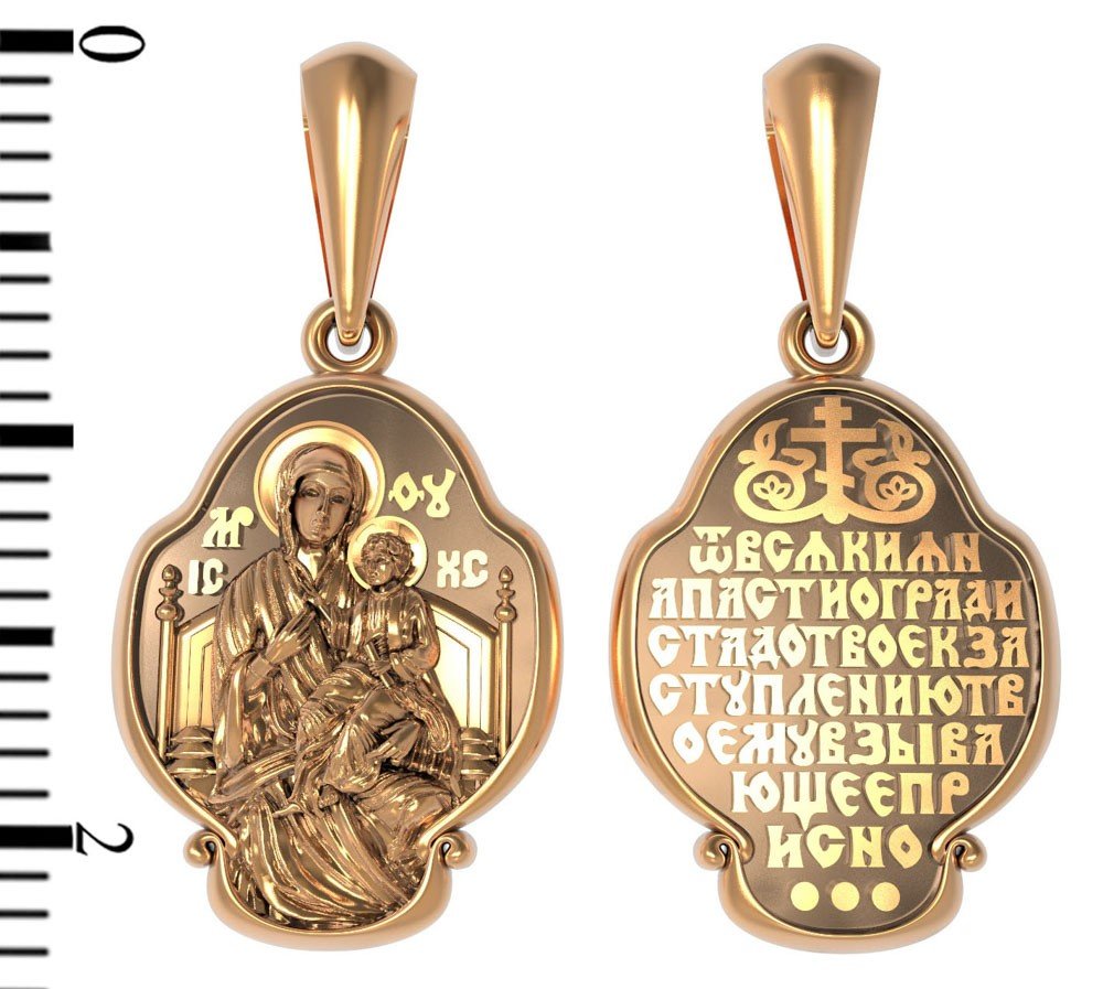 Образок из золота