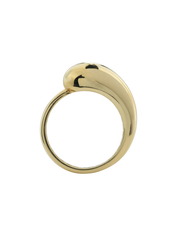 Кольцо из лимонного золота