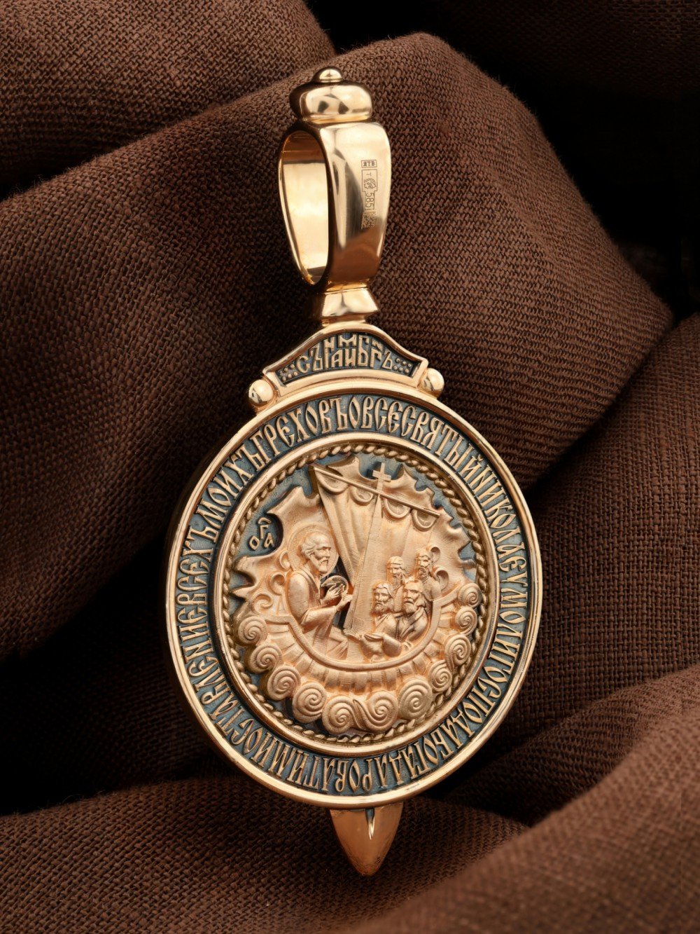 Образок из золота