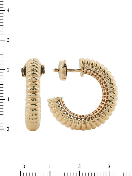 Серьги из золота