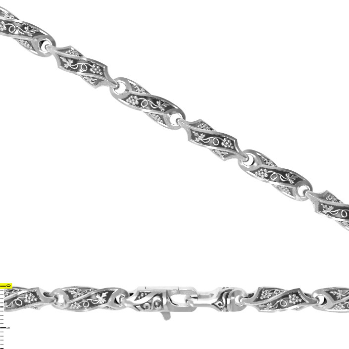 Браслет из белого золота