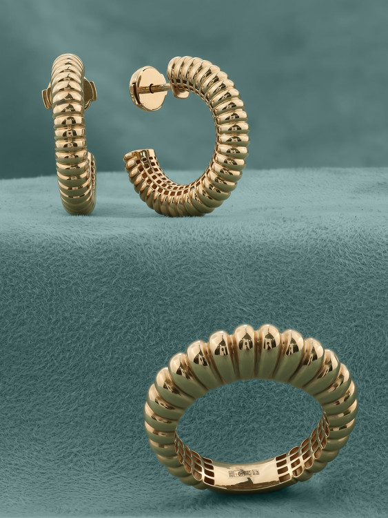 Серьги из золота