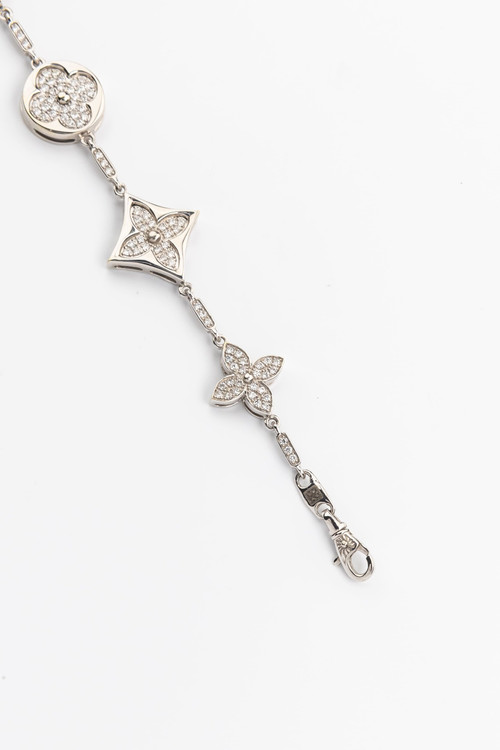 Браслет из белого золота c бриллиантами