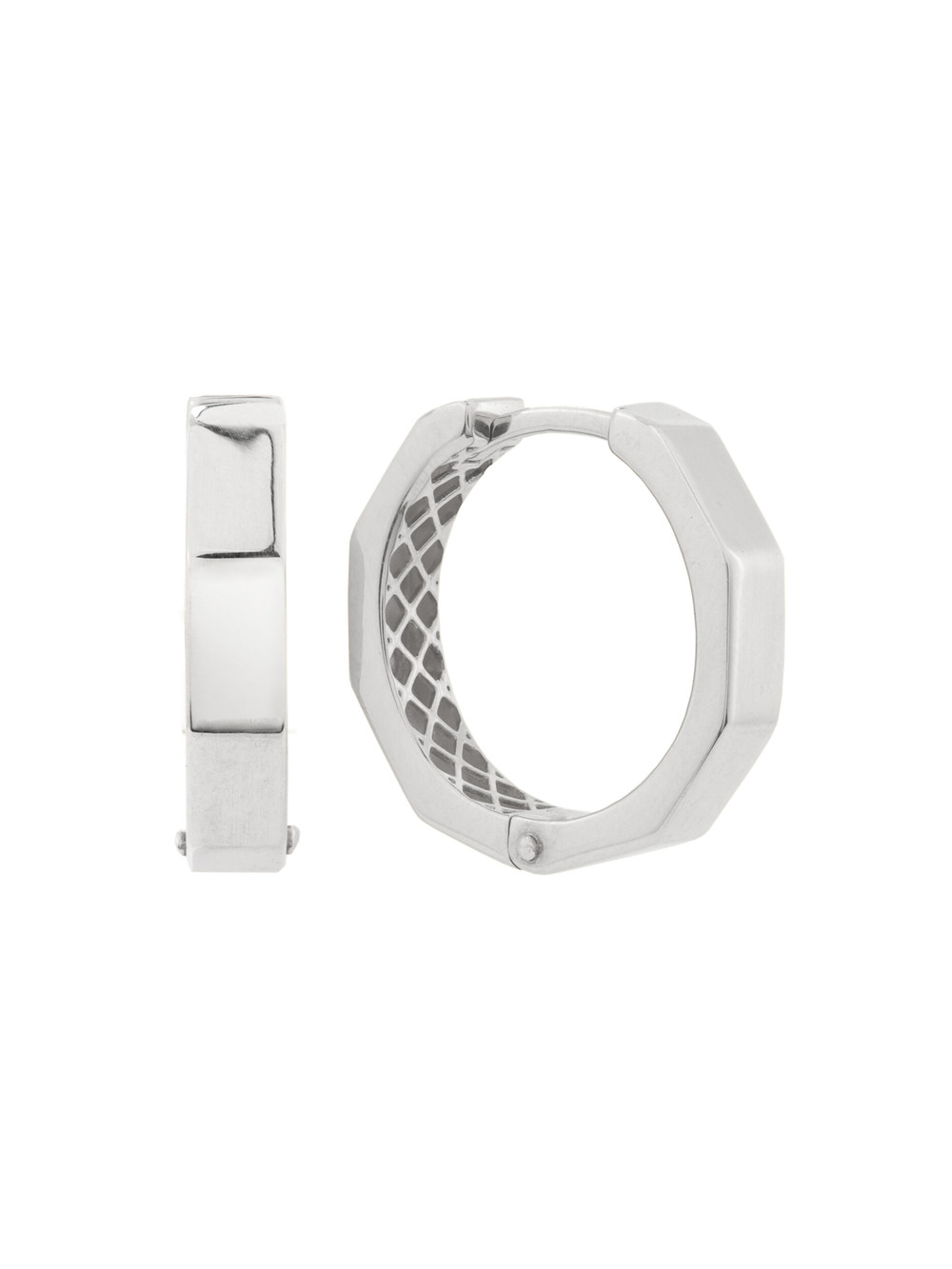 Серьги из белого золота