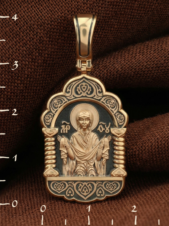 Образок из золота