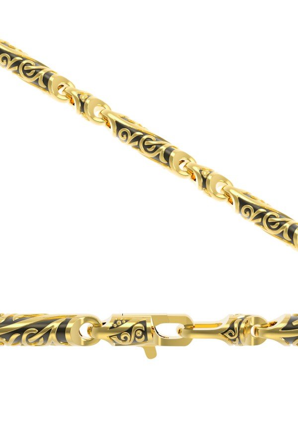 Браслет из лимонного золота