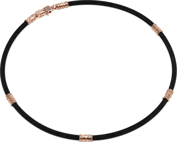 Шнурок шёлковый из золота c шёлковым шнурком