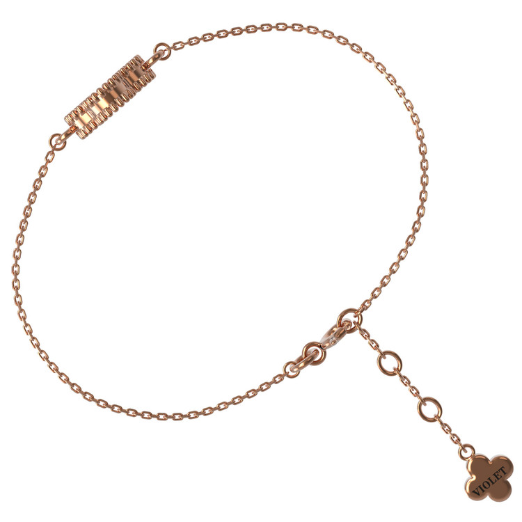 Браслет из золота c ониксом