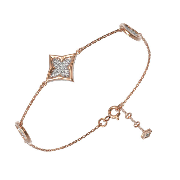 Браслет из золота c бриллиантами