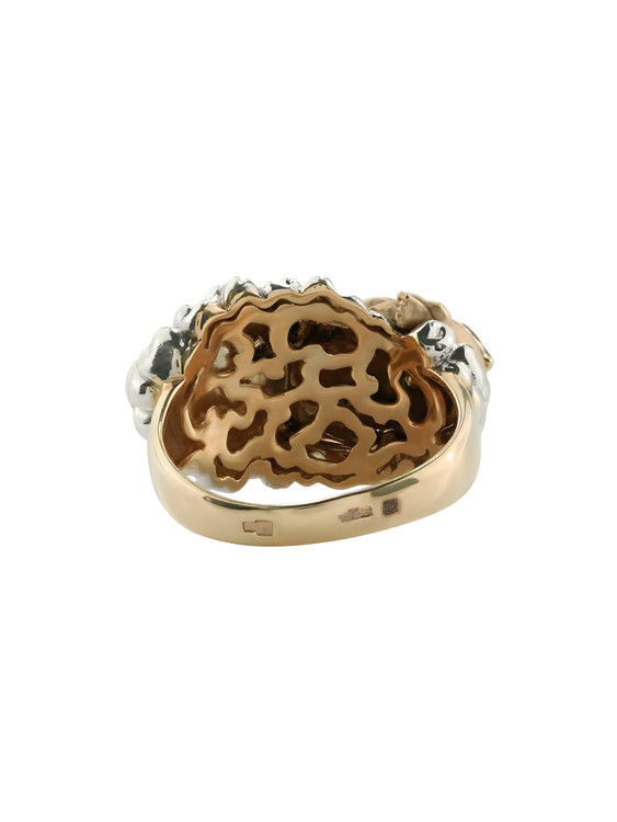 Кольцо из золота c жемчугом