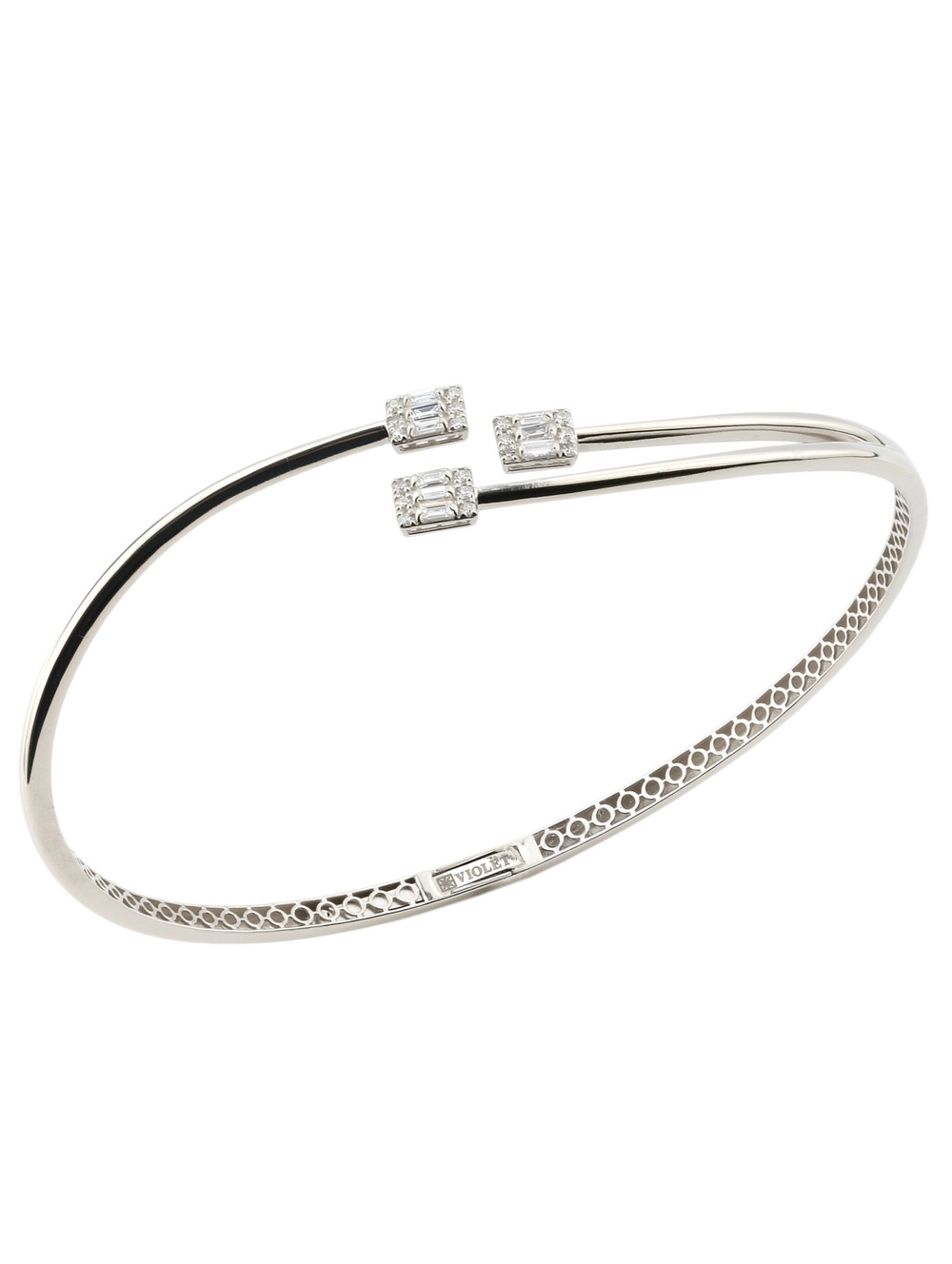 Браслет из белого золота c бриллиантами