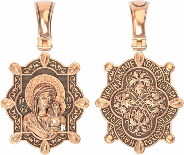 Образок из золота