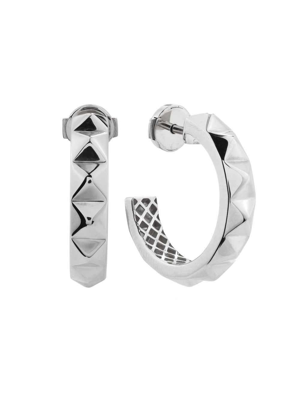 Серьги из белого золота