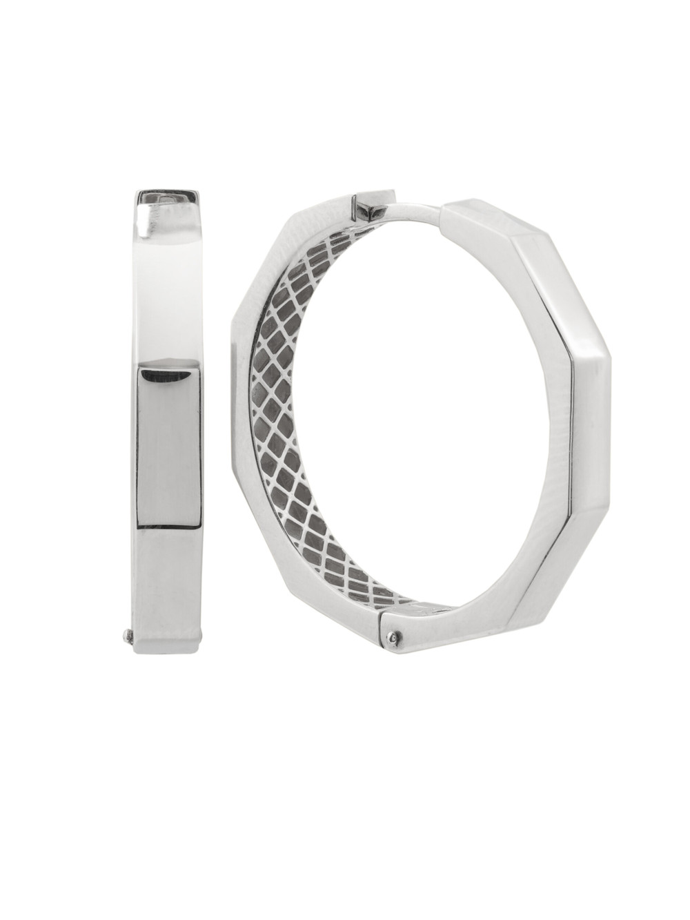 Серьги из белого золота