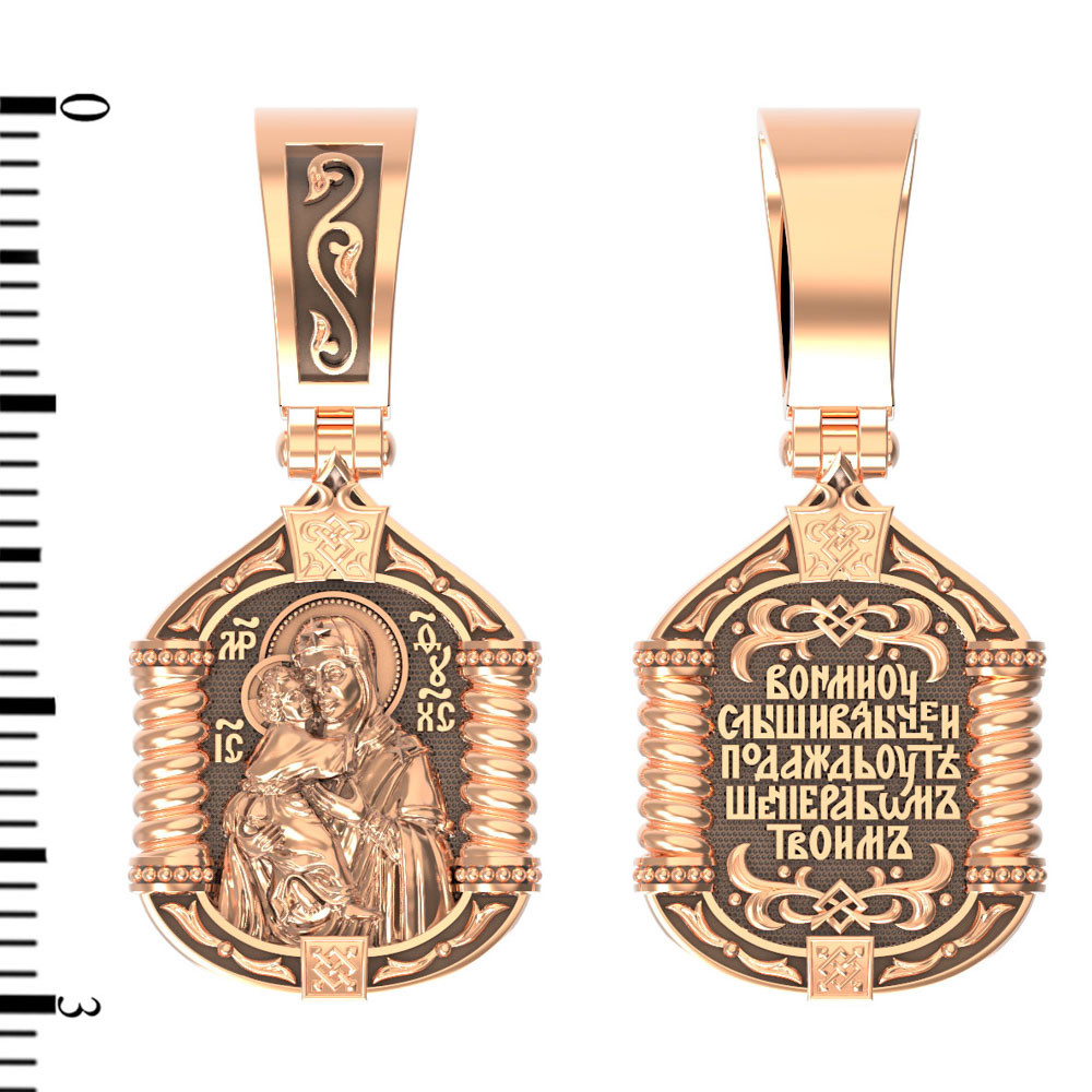 Образок из золота