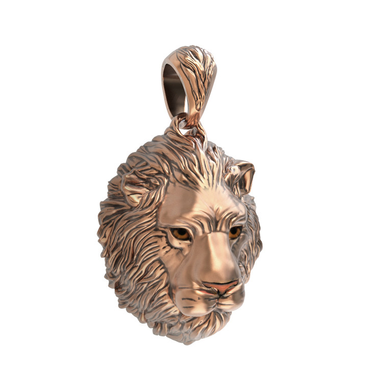 Подвеска из золота c эмаль