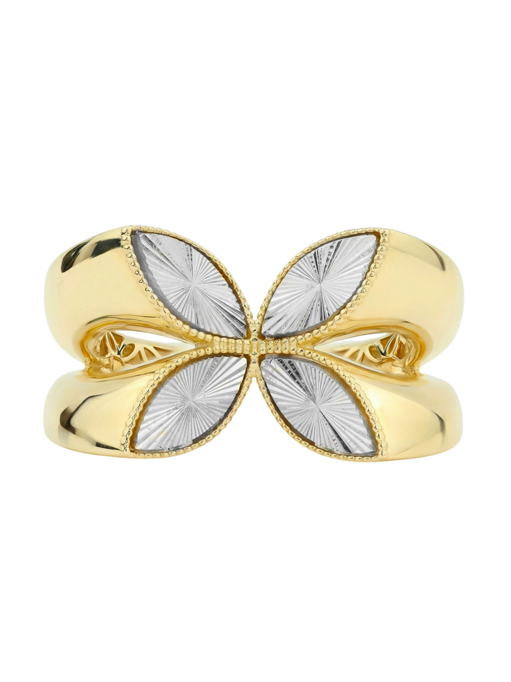 Кольцо из лимонного золота