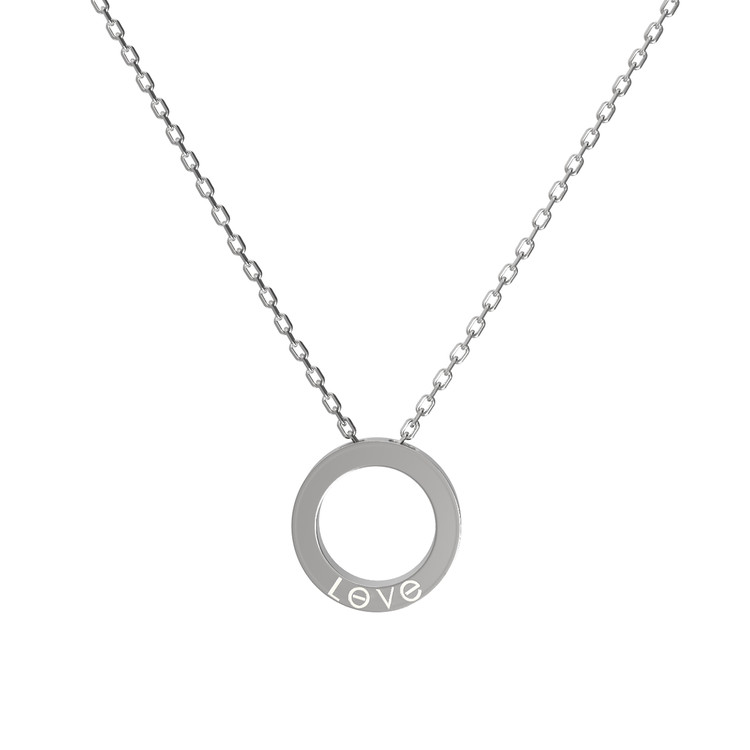 Колье из белого золота c бриллиантами