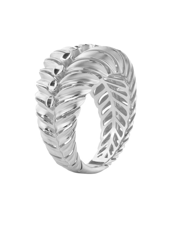 Кольцо из белого золота