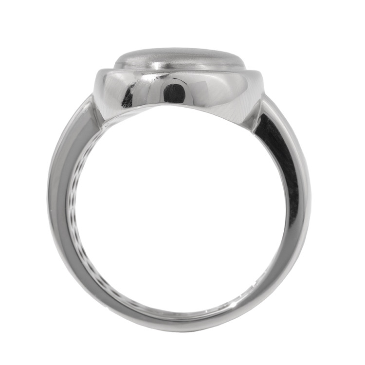 Кольцо из белого золота