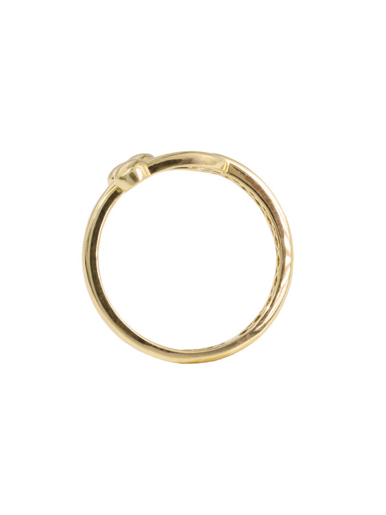Кольцо из лимонного золота