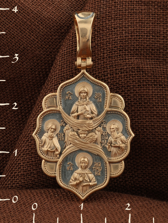 Образок из золота